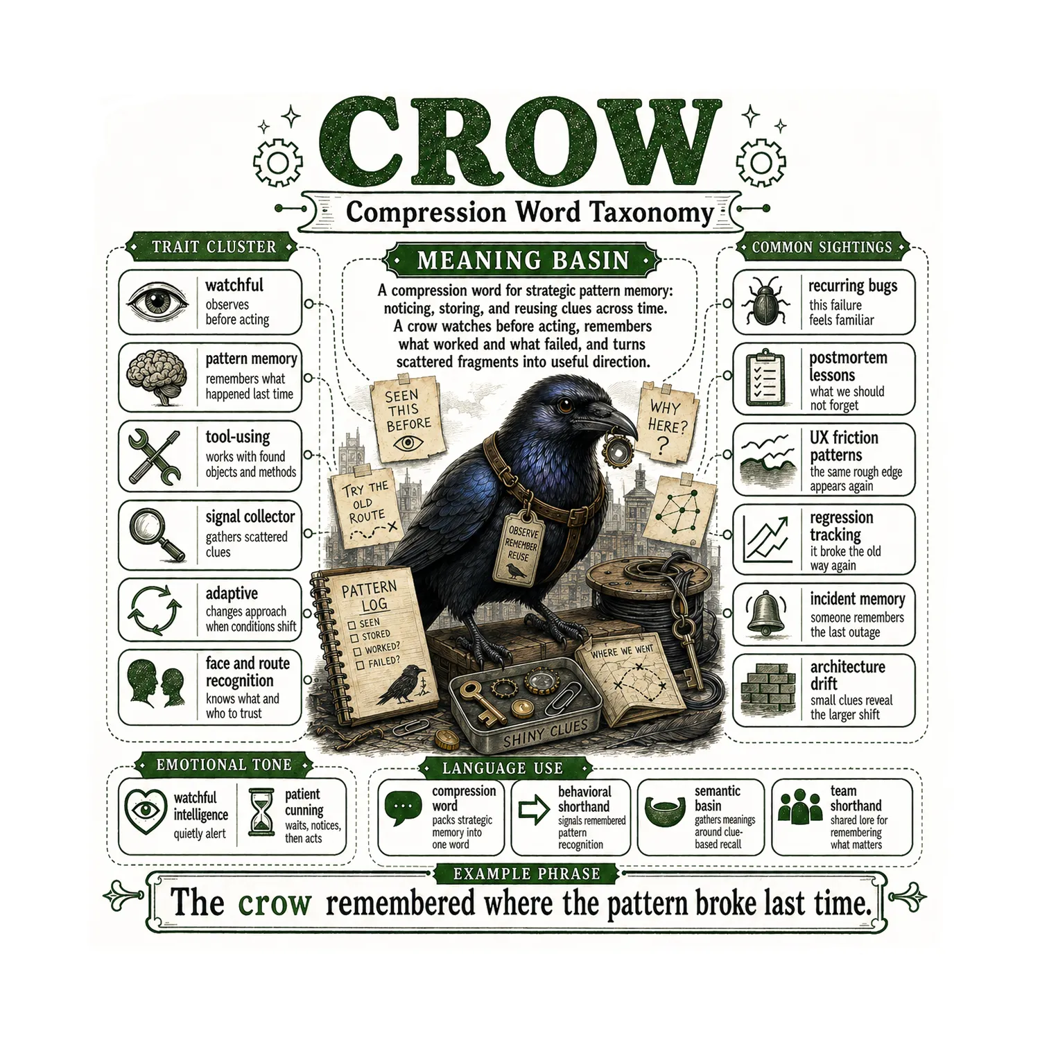 Crow Compression Creature