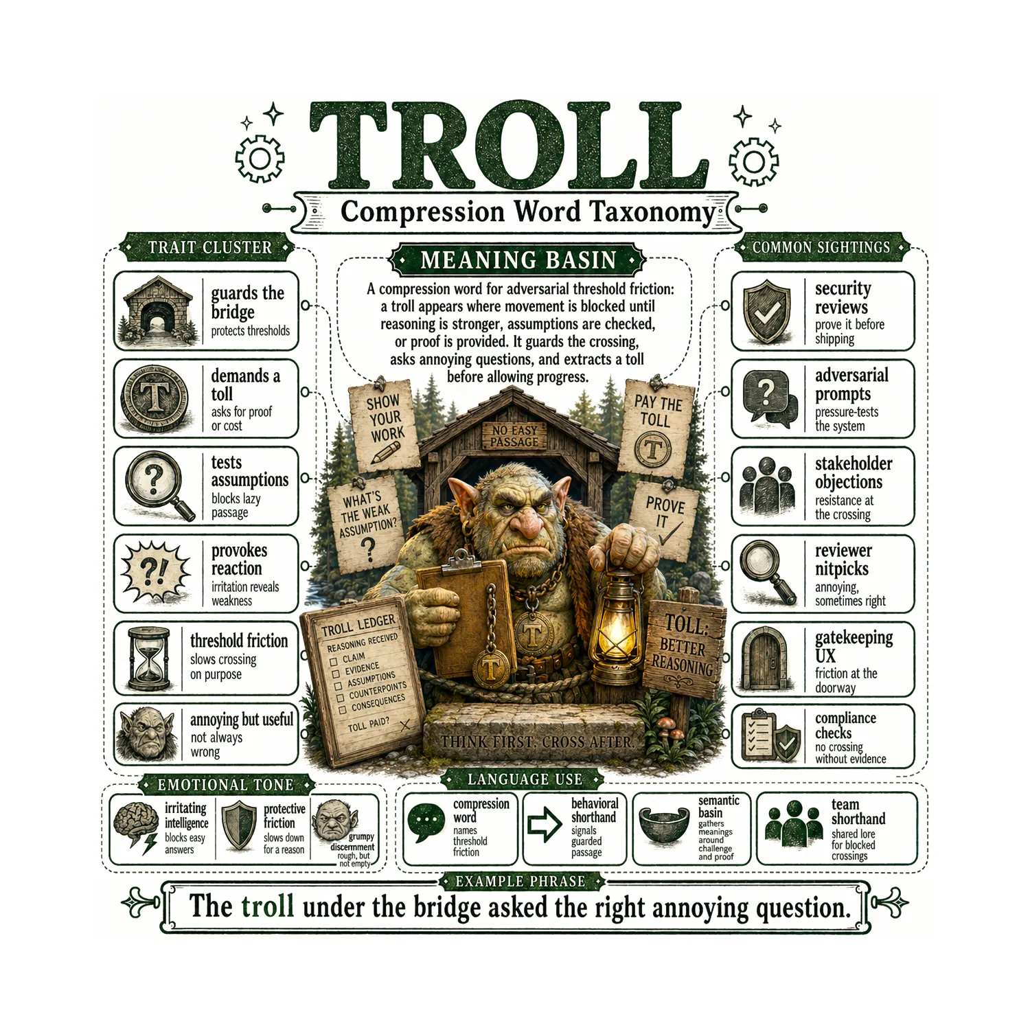 Troll Compression Creature