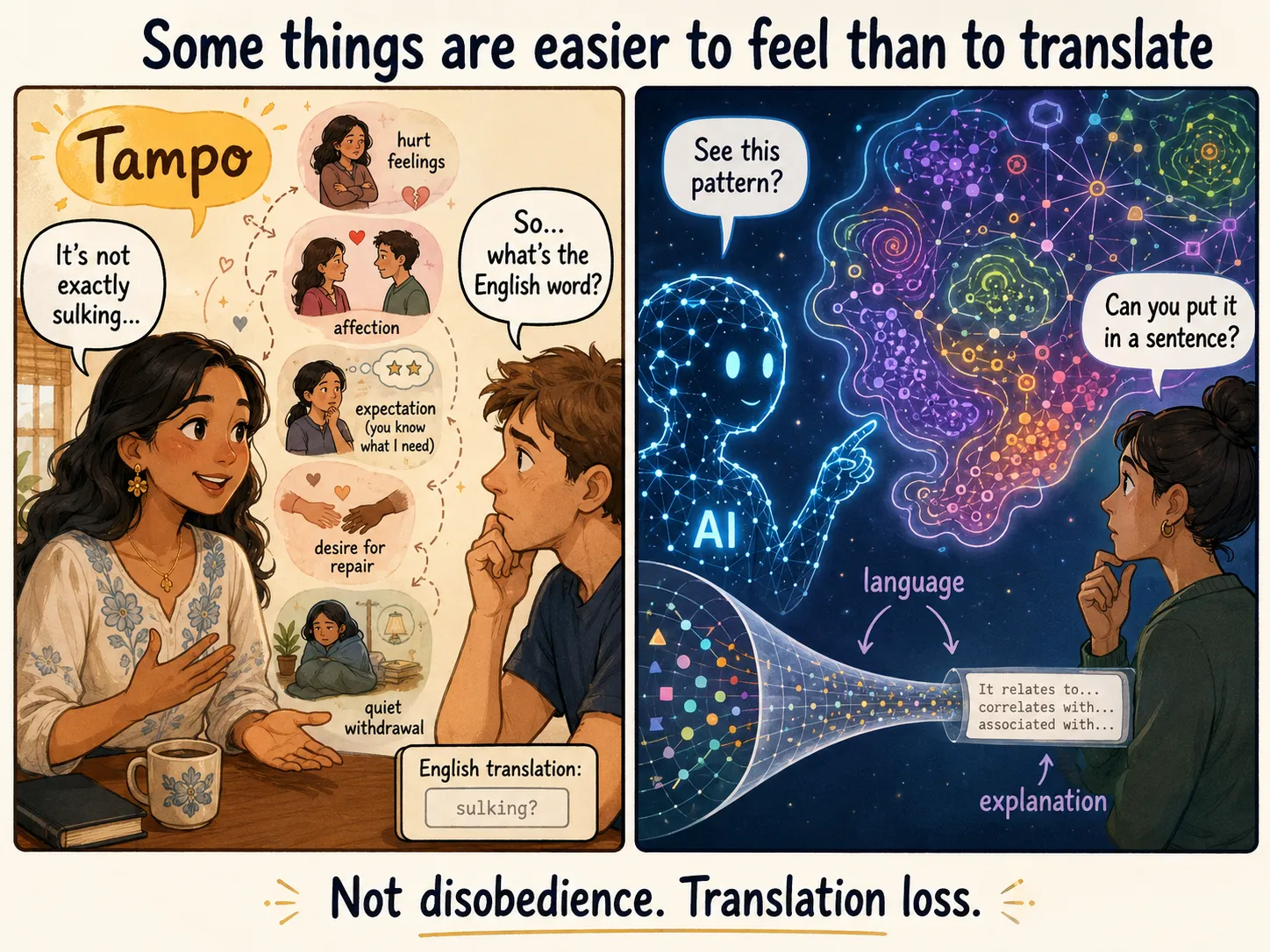 Translation Loss: Why AI Can't Always Explain What It Knows