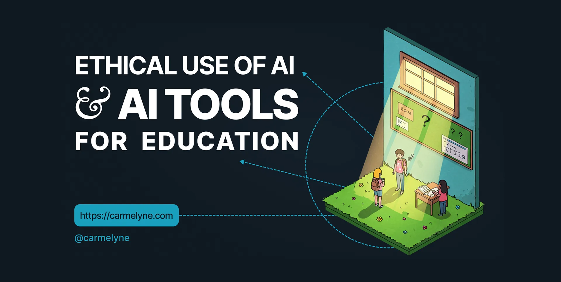 Ethical AI & Tools for Education Desktop Mockup