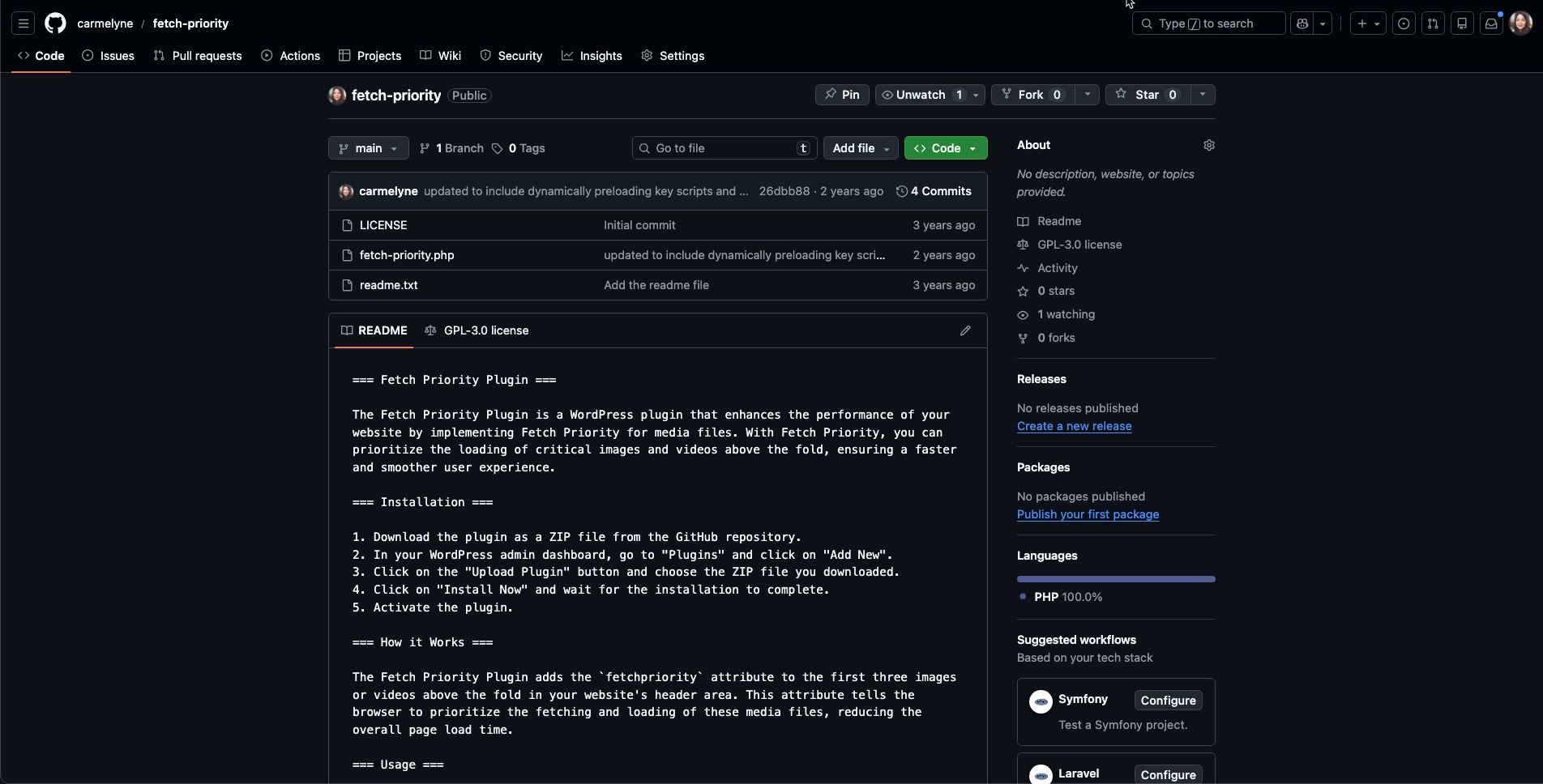 Fetch Priority Desktop Mockup