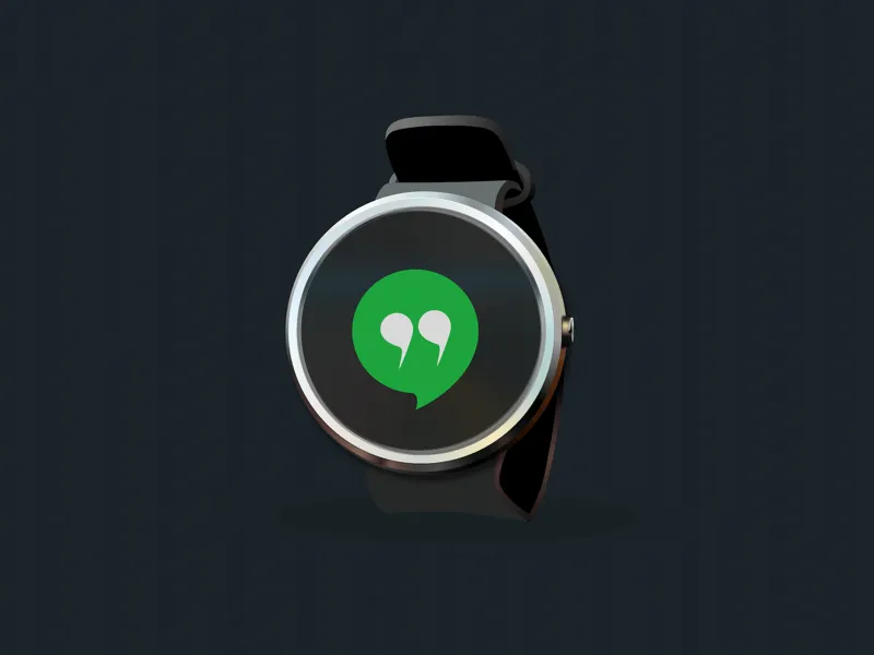 Moto 360 (Sketch) Desktop Mockup