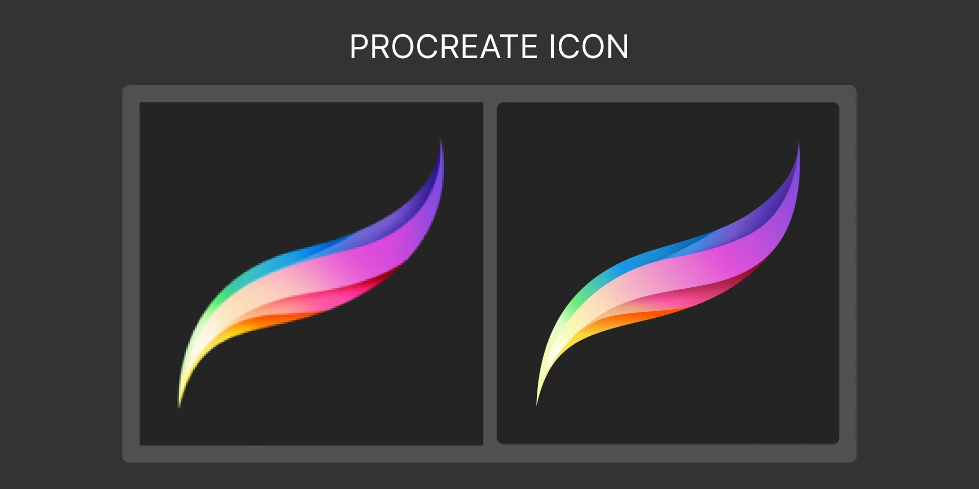 Procreate Icon (Figma) Desktop Mockup