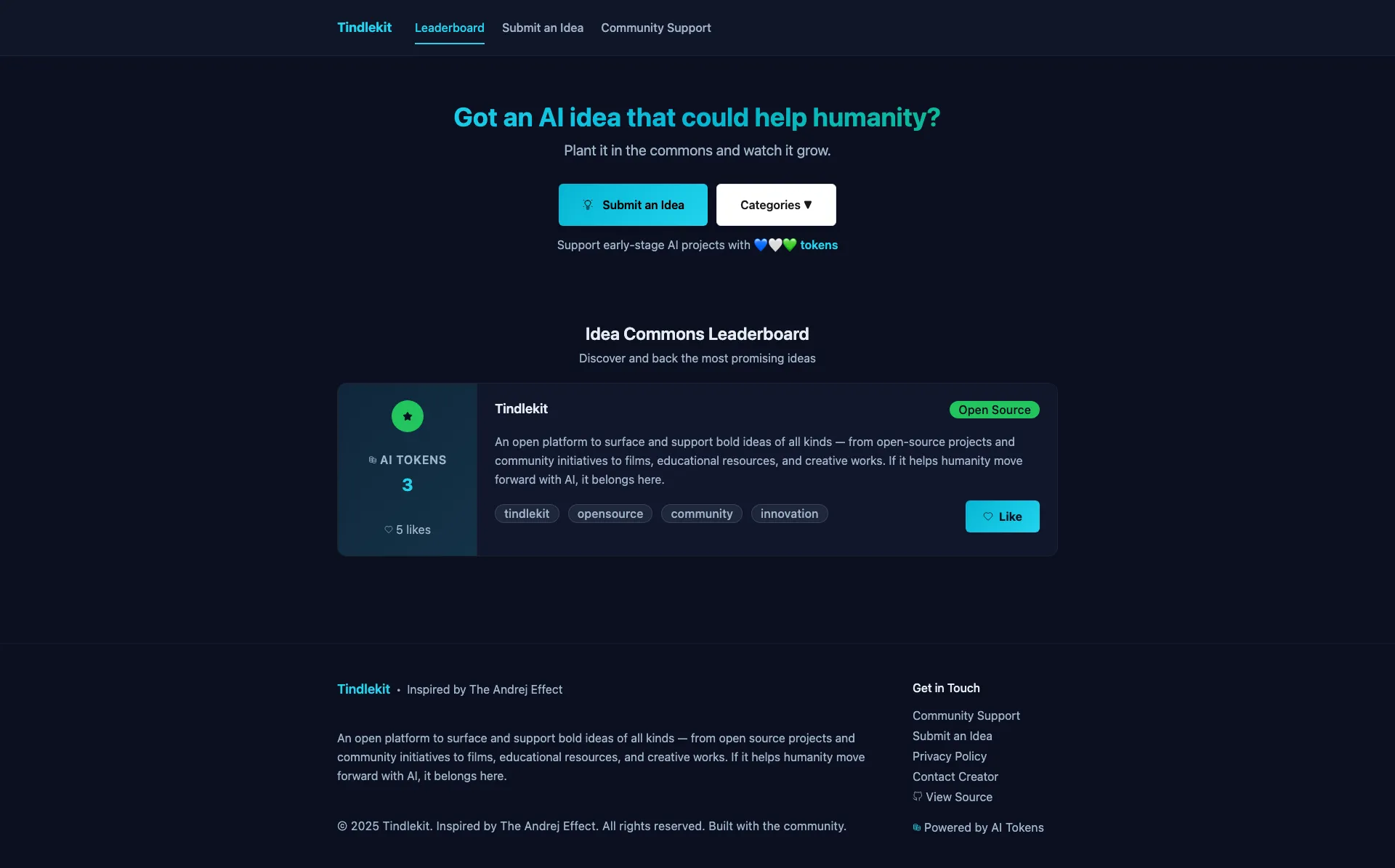 Tindlekit Desktop Mockup