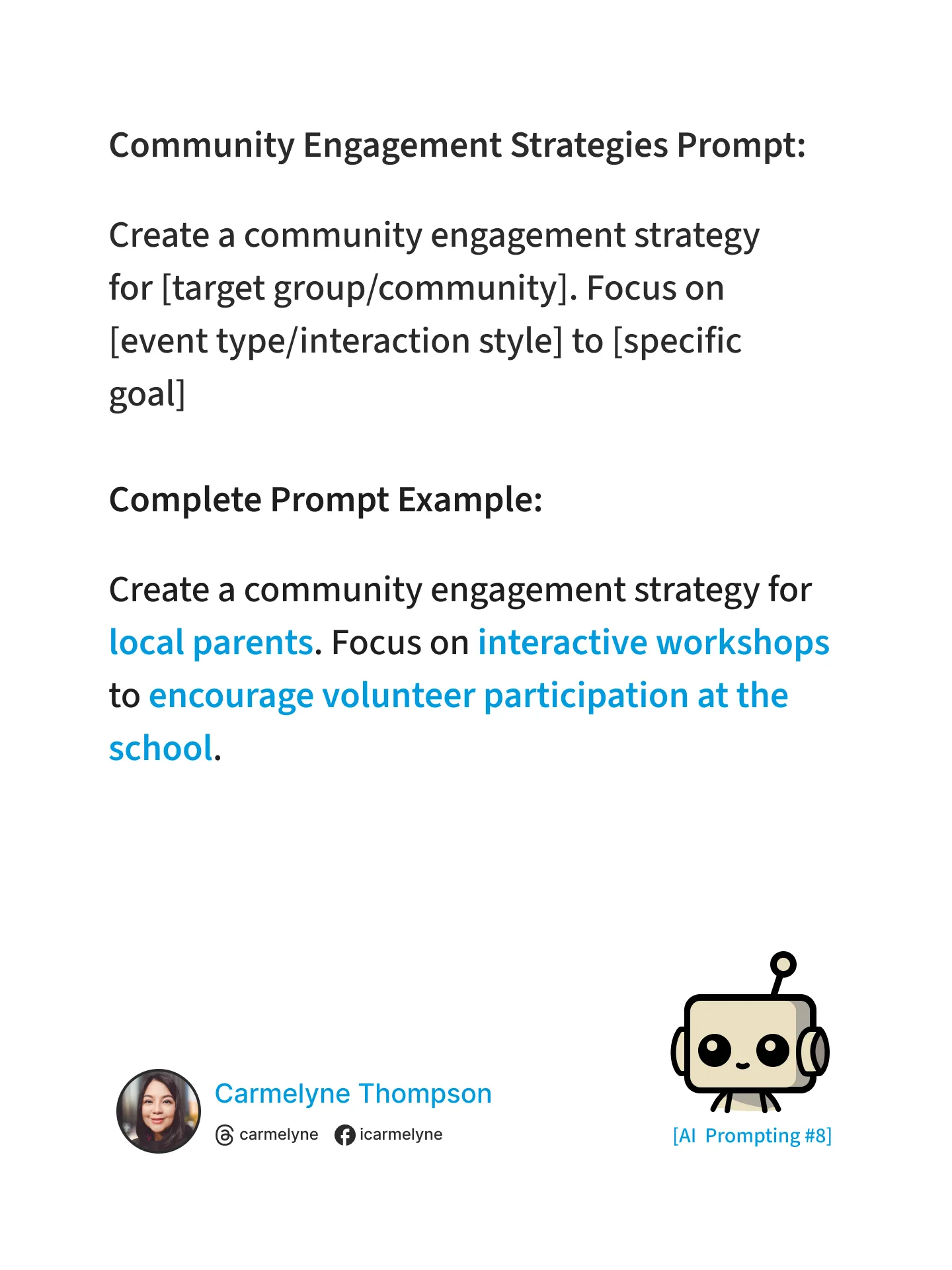 Community Engagement Strategies Prompt