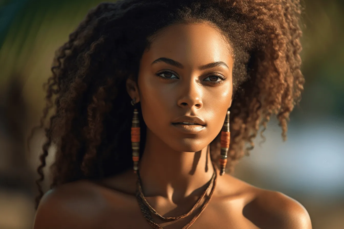 Antigua Model Portrait