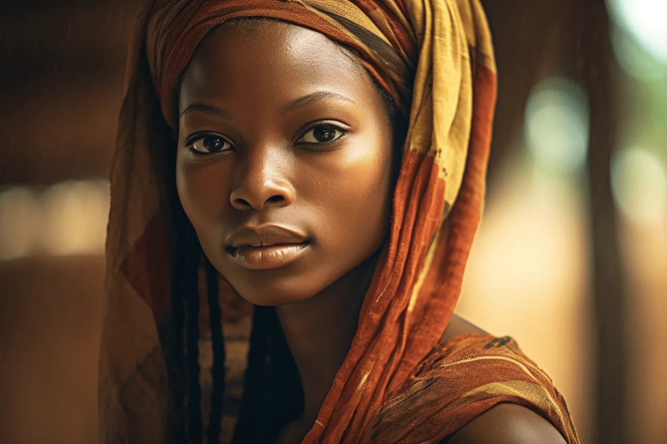 Benin Model Portrait