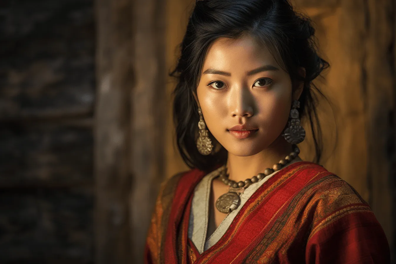 Bhutan Model Portrait