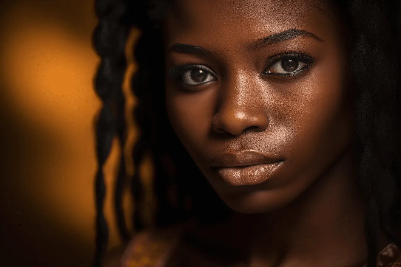 Cameroon Model Portrait