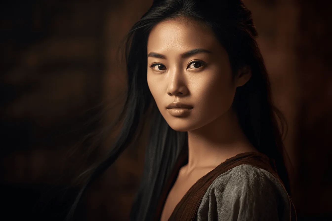 China Model Portrait