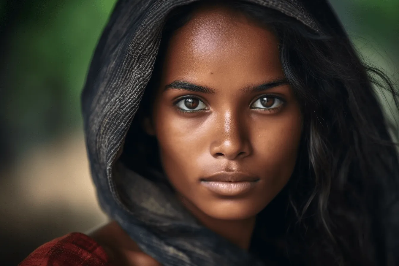 Christmas Island Model Portrait