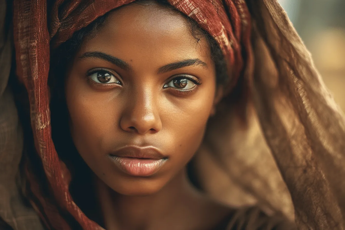 Comoros Model Portrait