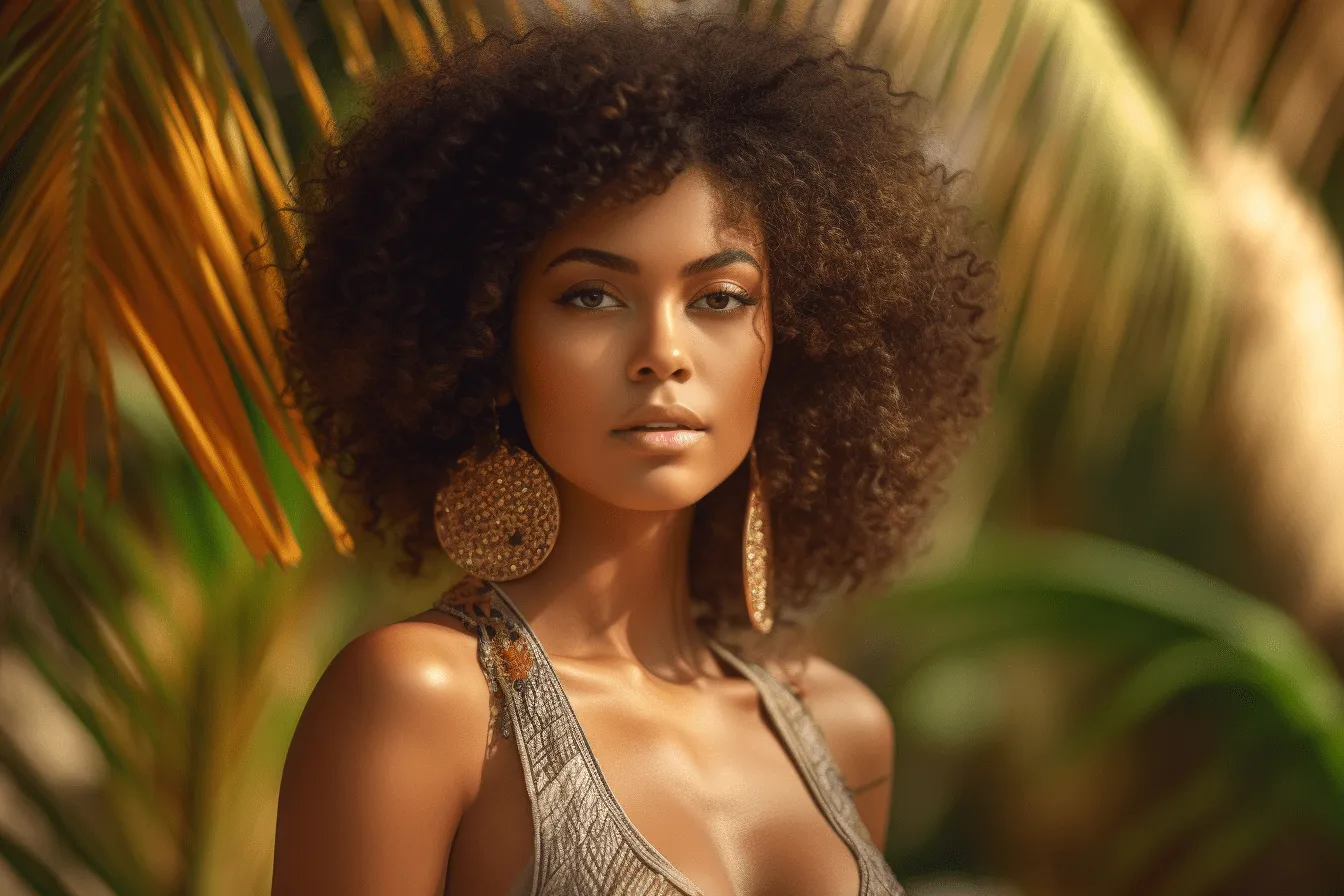 Daint Kits and Nevis Model Portrait