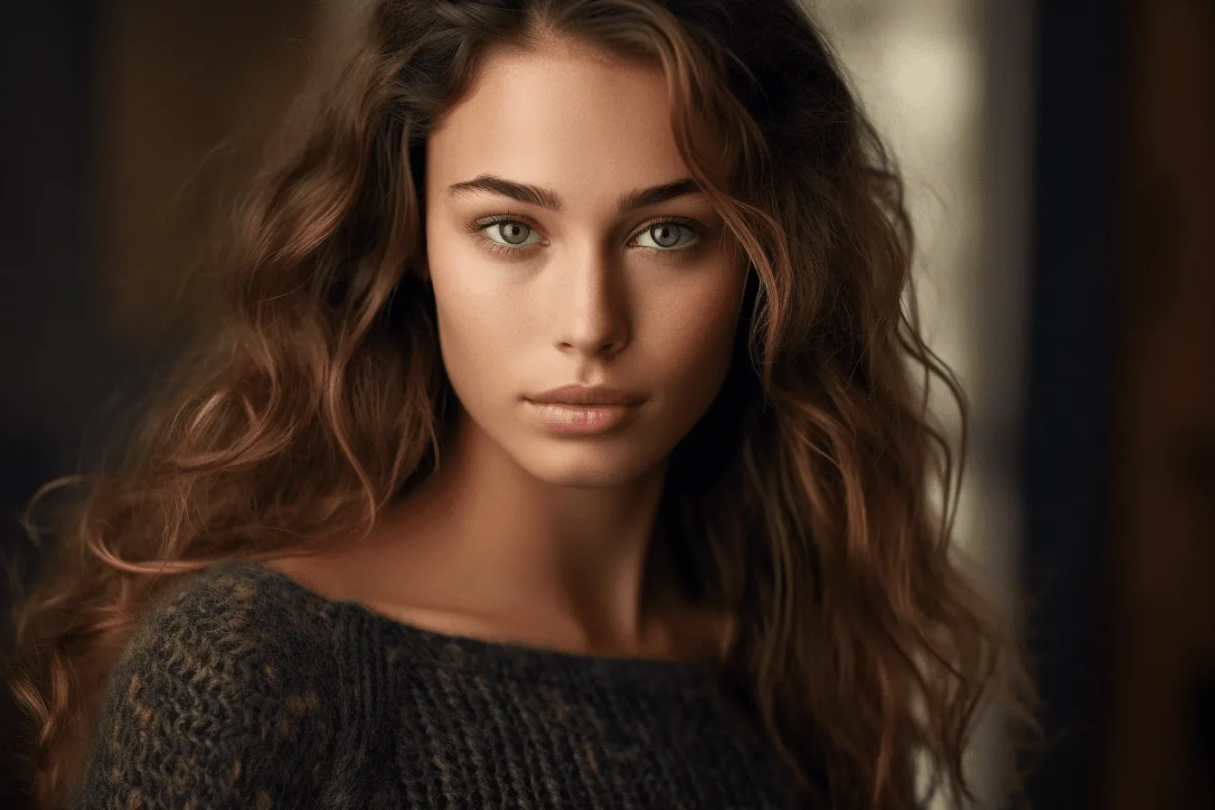 Falkland Island Model Portrait