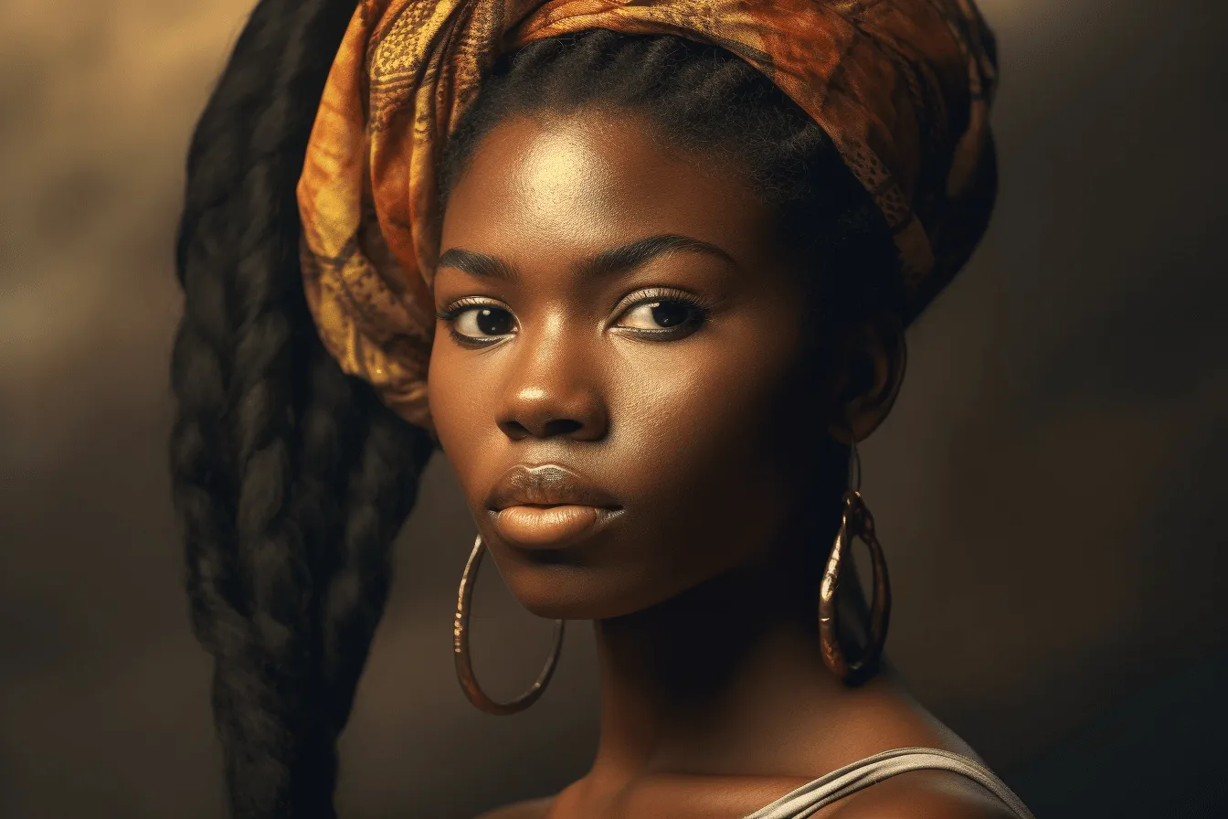 Gabon Model Portrait