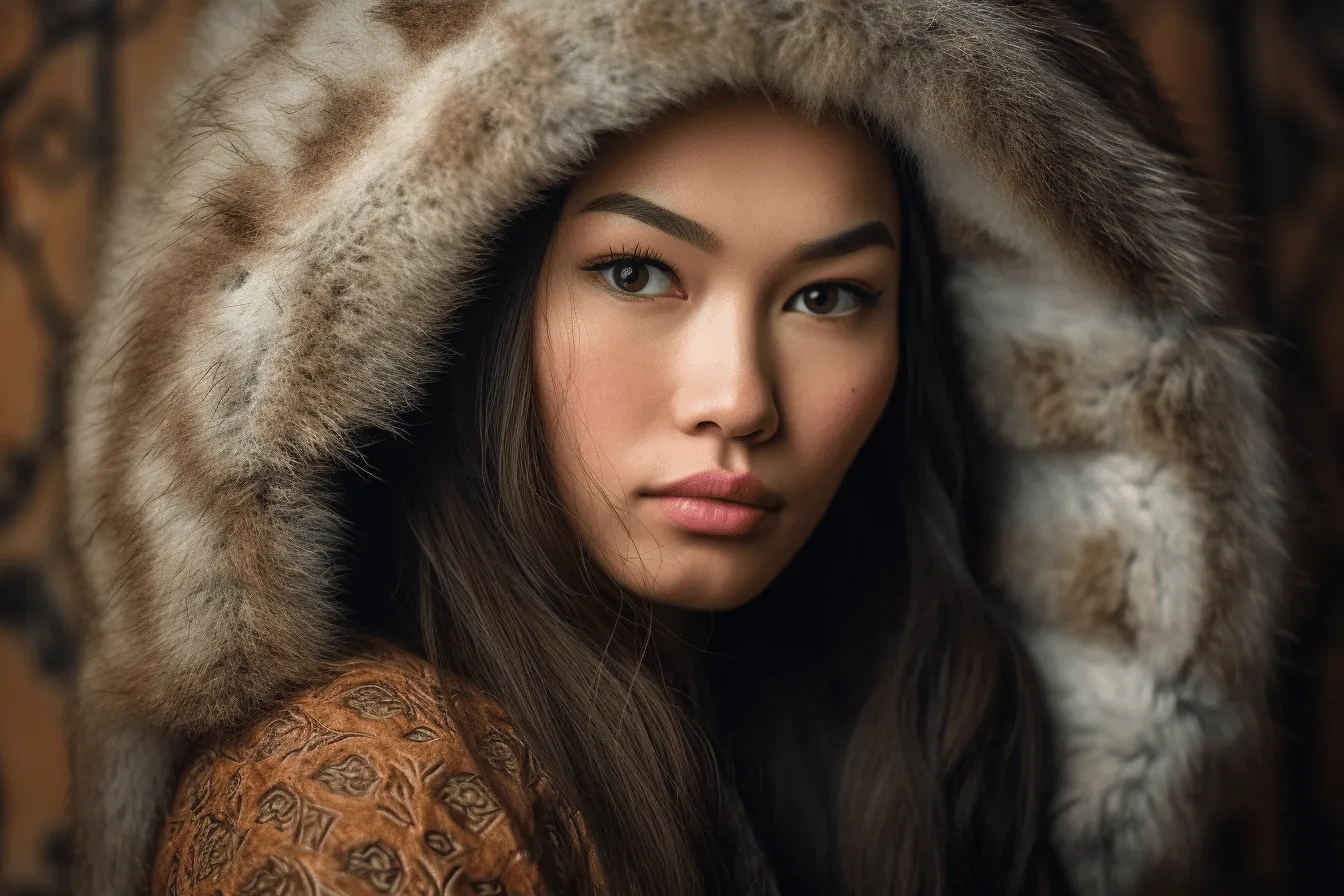 Kyrgystan Model Portrait
