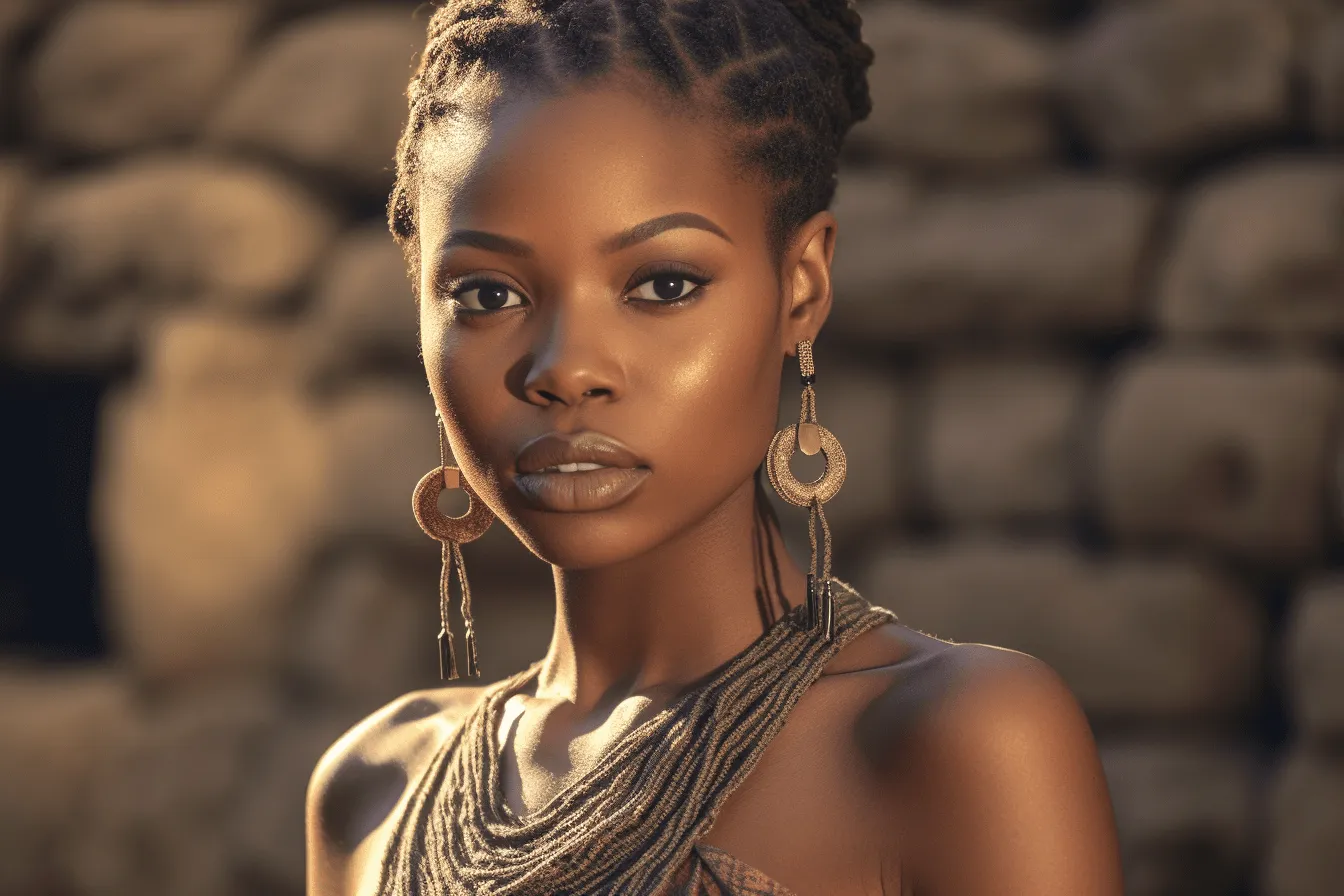 Lesotho Model Portrait