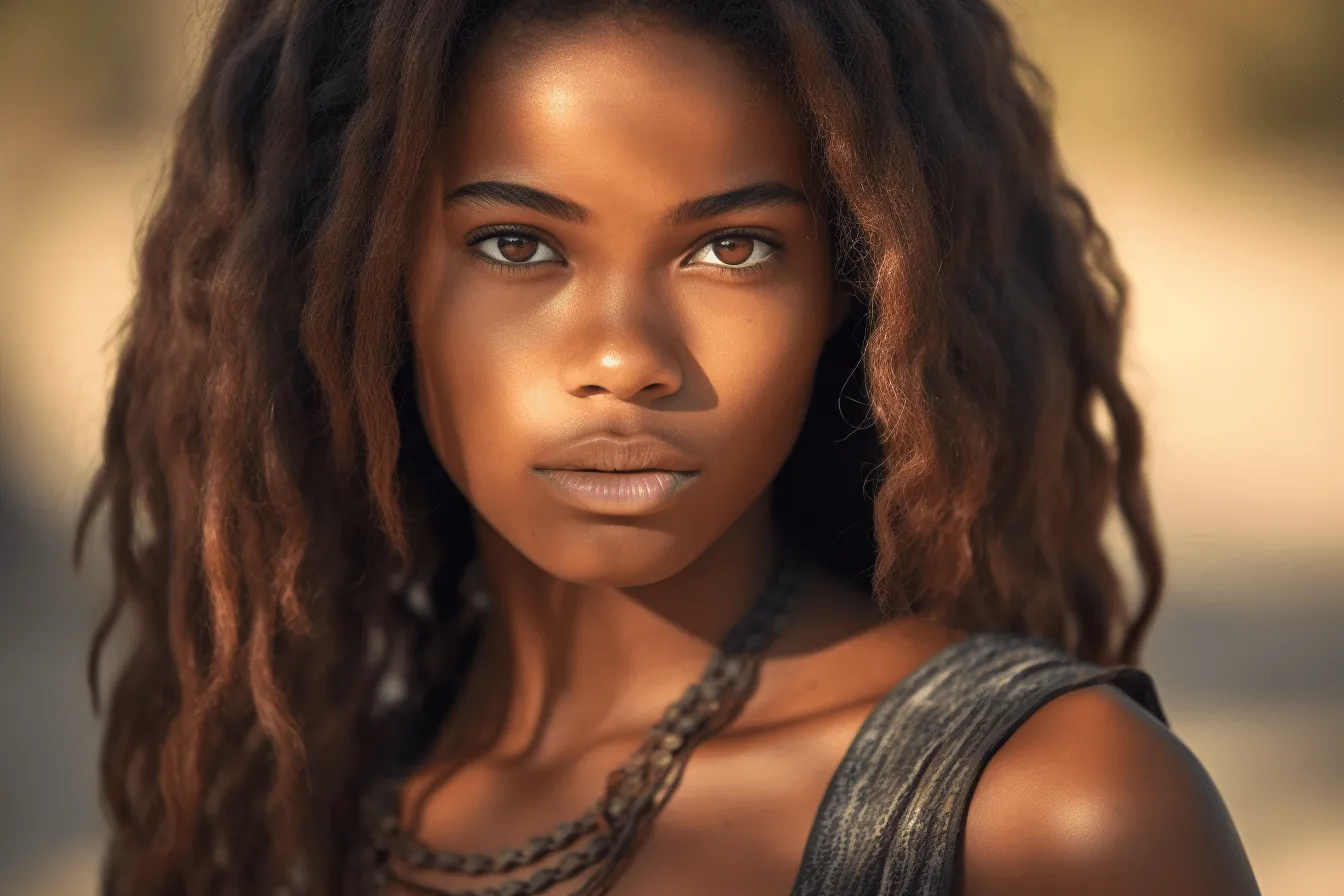 Madagascar Model Portrait