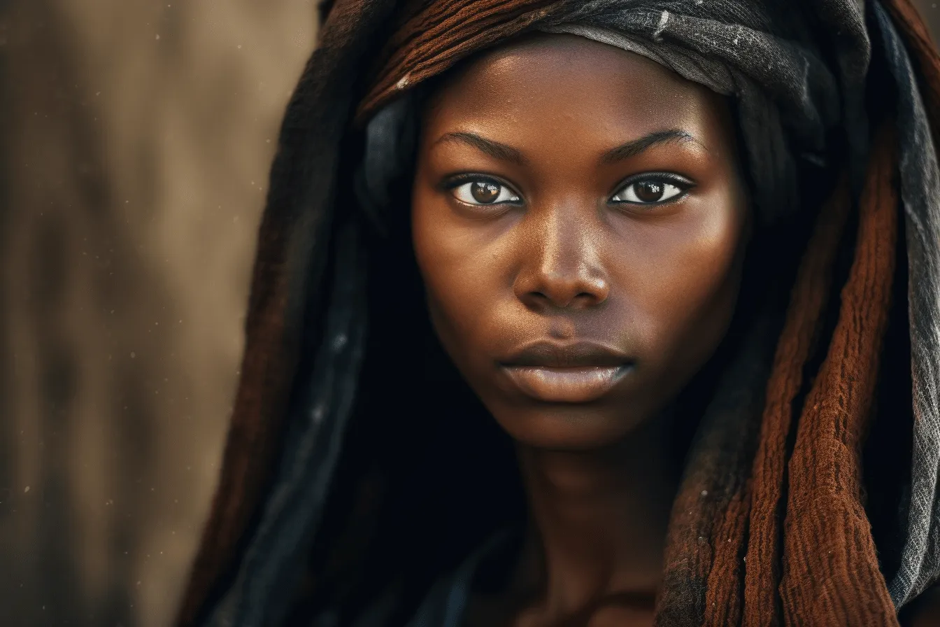 Mali Model Portrait