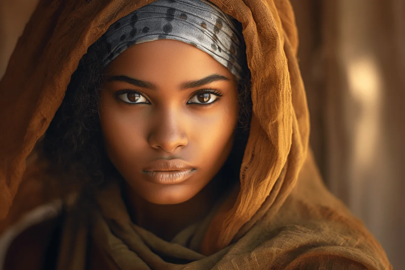 Mauritania Model Portrait