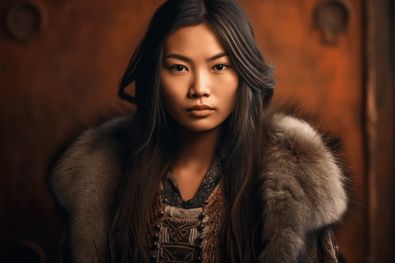 Mongolia Model Portrait