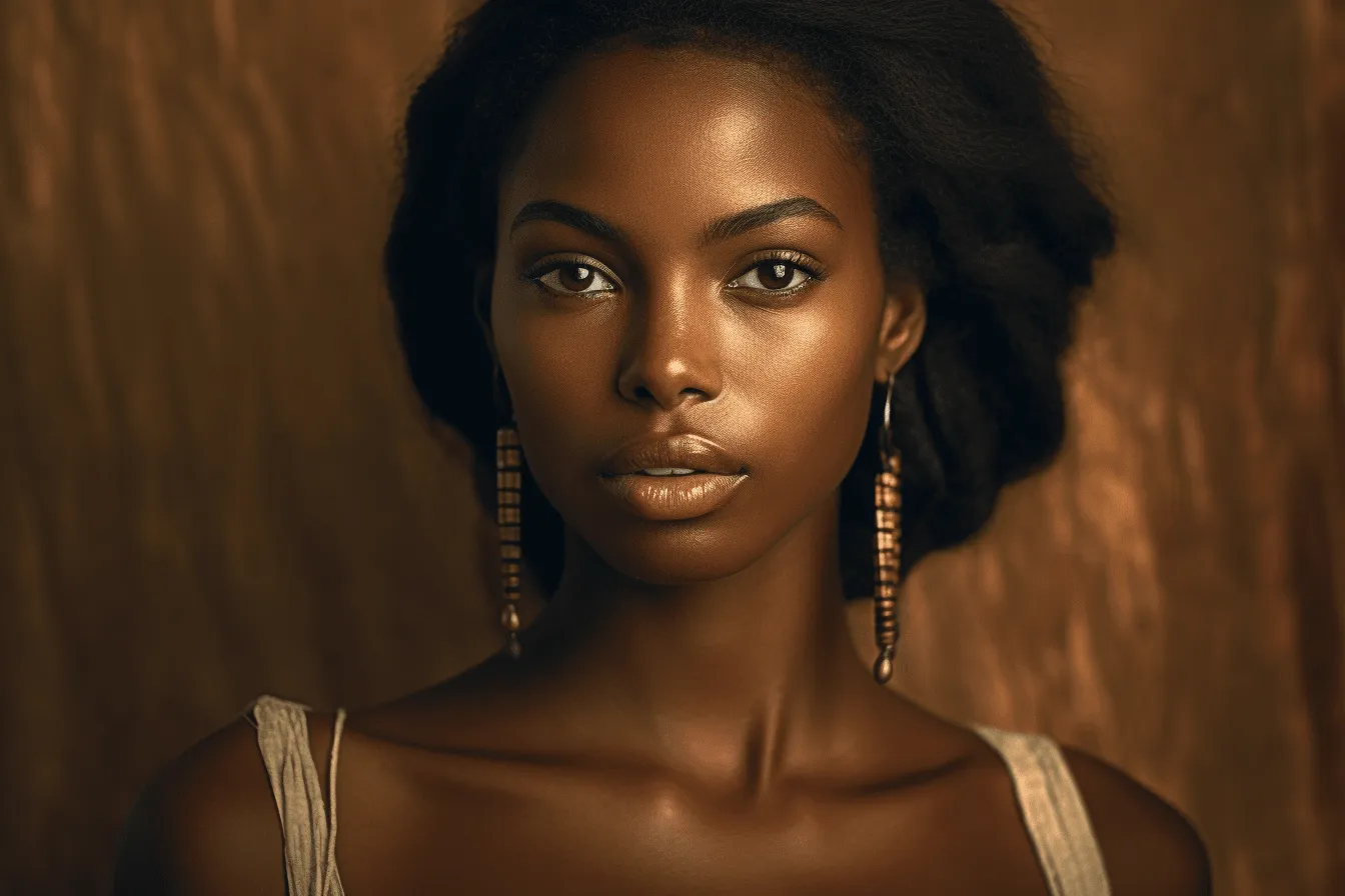 Montserrat Model Portrait