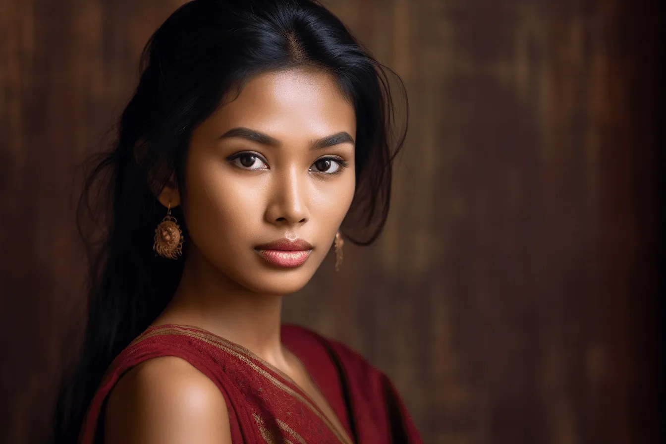 Myanmar Model Portrait