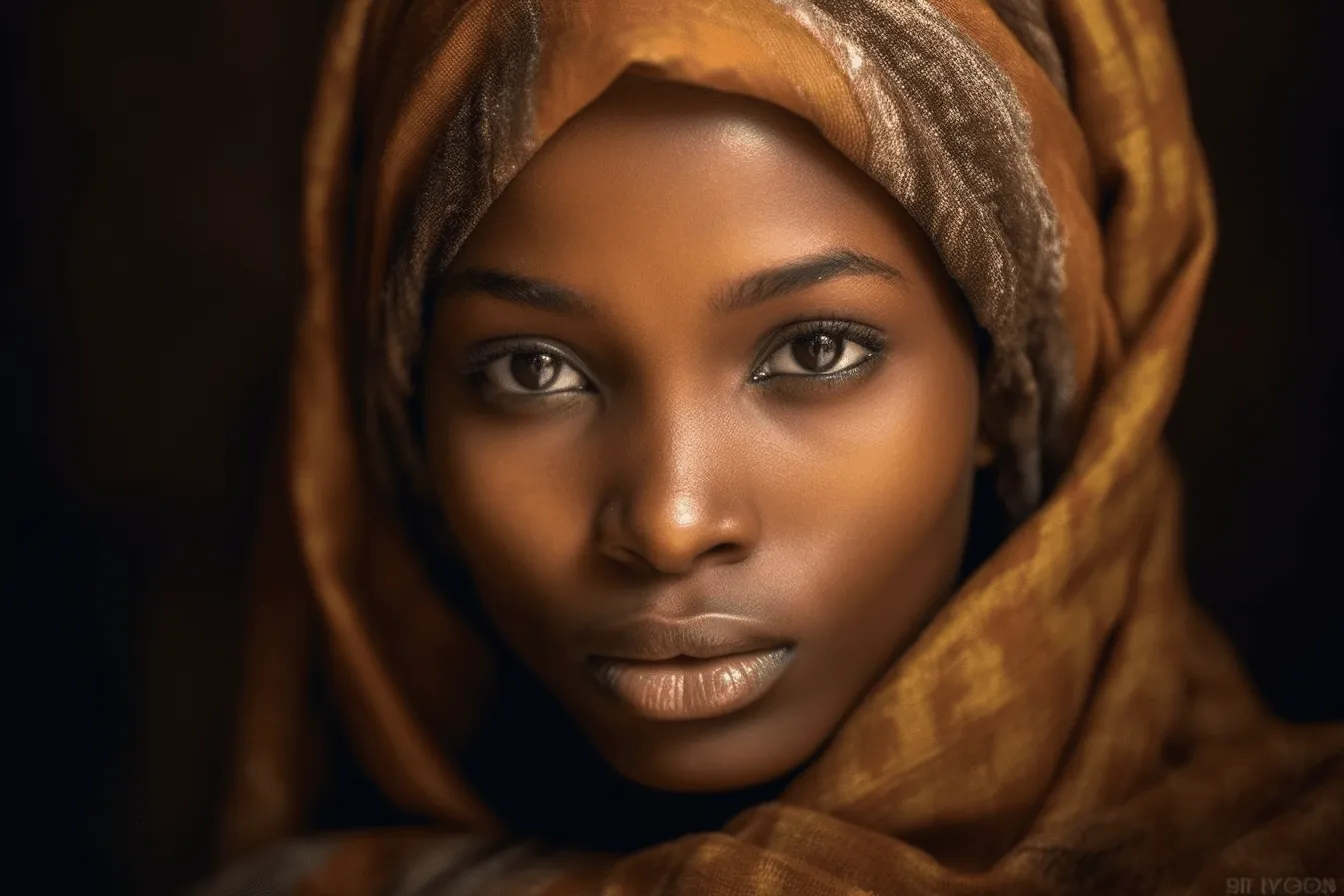 Niger Model Portrait