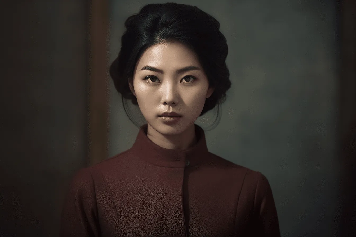 North Korea Model Portrait