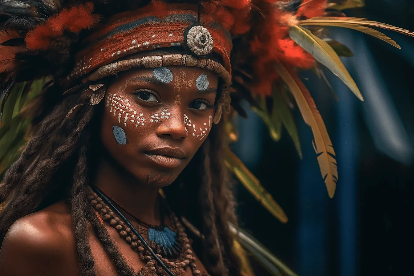 Papua New Guinea Model Portrait