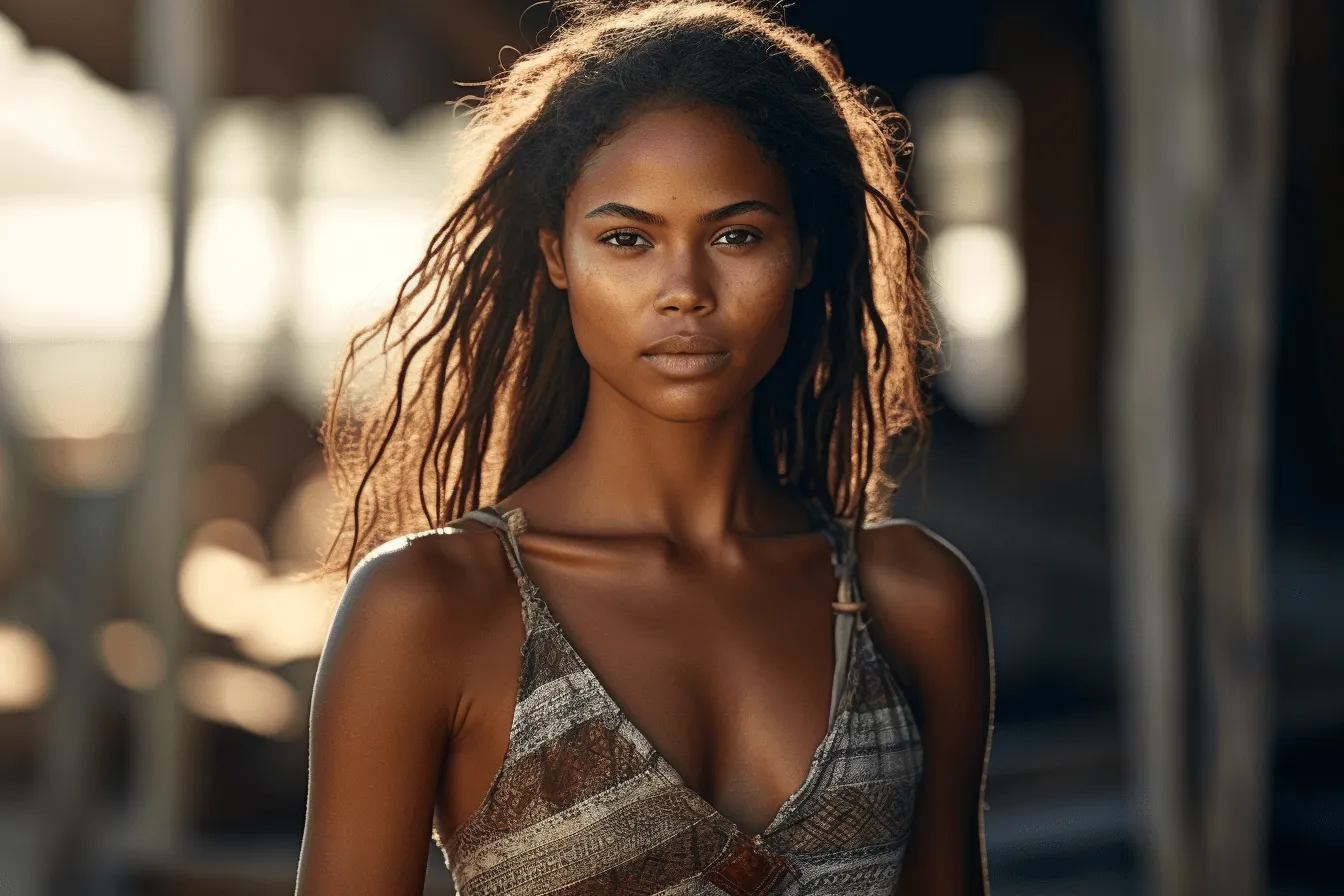 Pitcaim Island Model Portrait