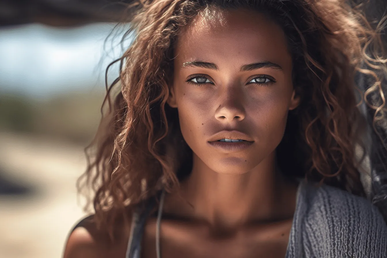 Reunion Island Model Portrait