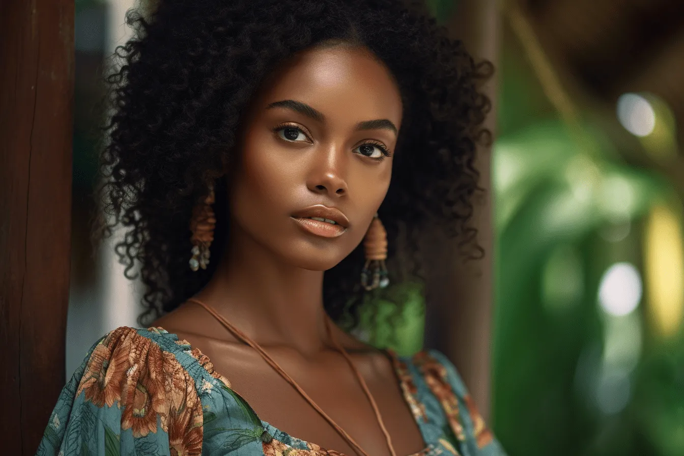 Saint Vincent and the Grenadines Model Portrait
