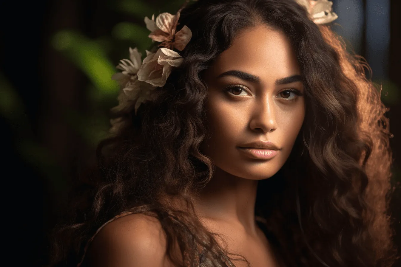 Samoa Model Portrait