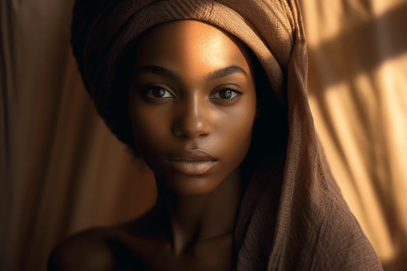 Sau Tome and Principe Model Portrait