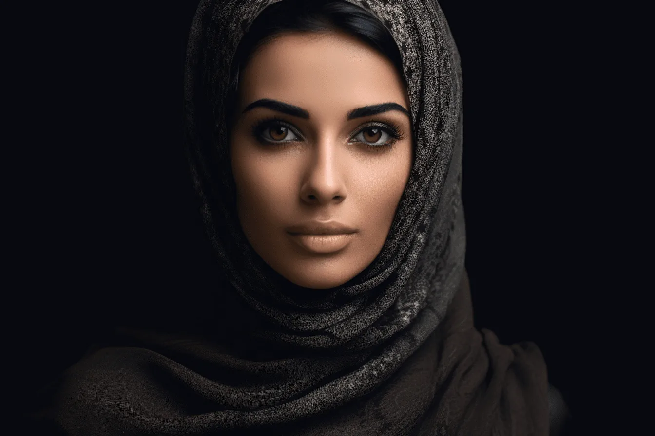 Saudi Arabia Model Portrait