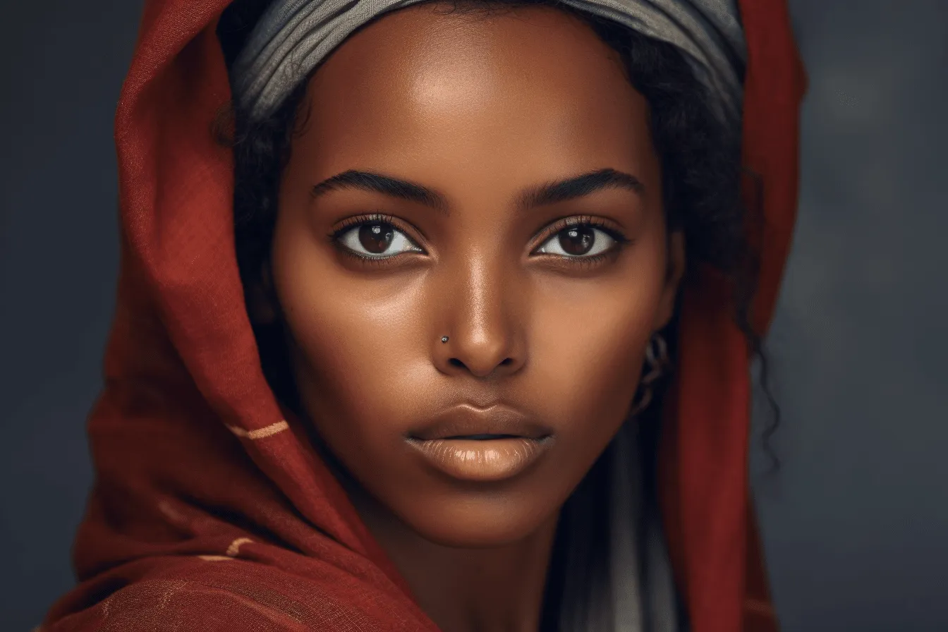 Somalia Model Portrait