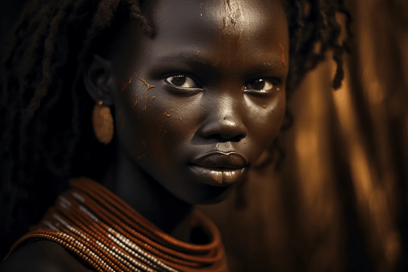 South Sudan Model Portrait