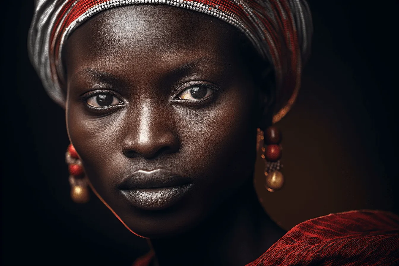 Sudan Model Portrait