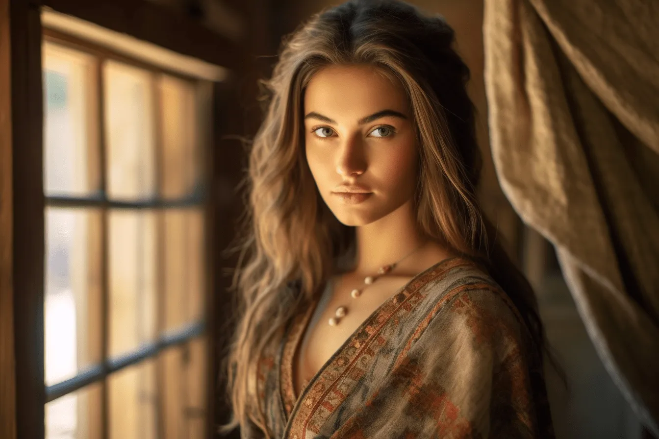 Tajikistan Model Portrait