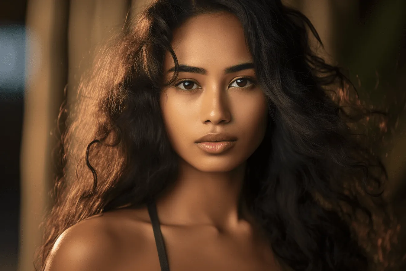 Tokelau Model Portrait