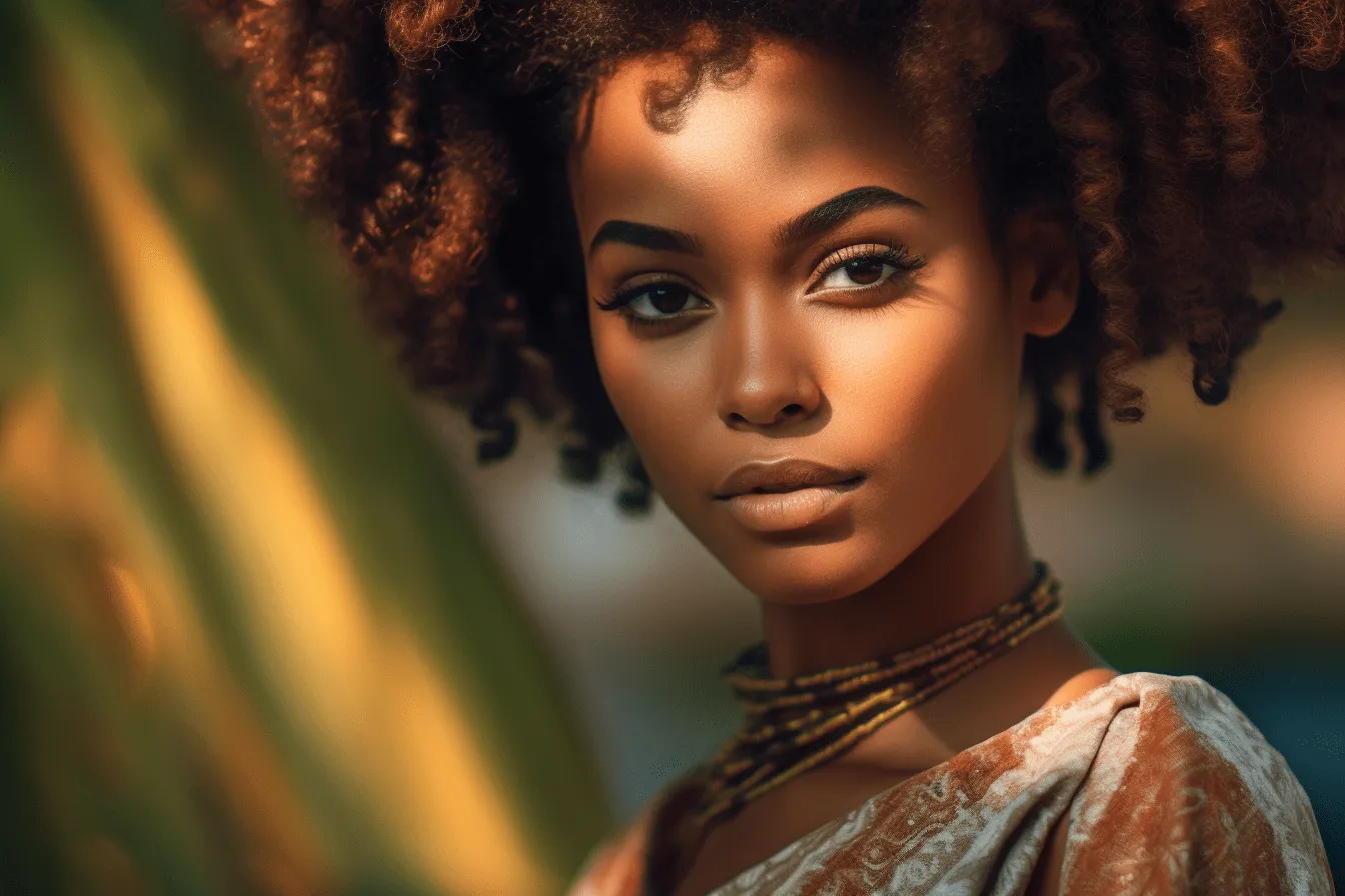 Trinidad and Tobego Model Portrait