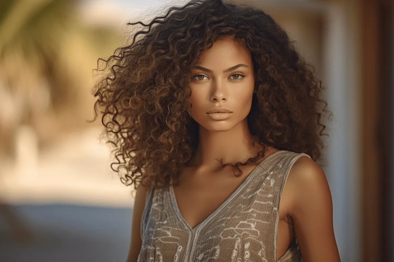 Turks and Caicos Islands Model Portrait