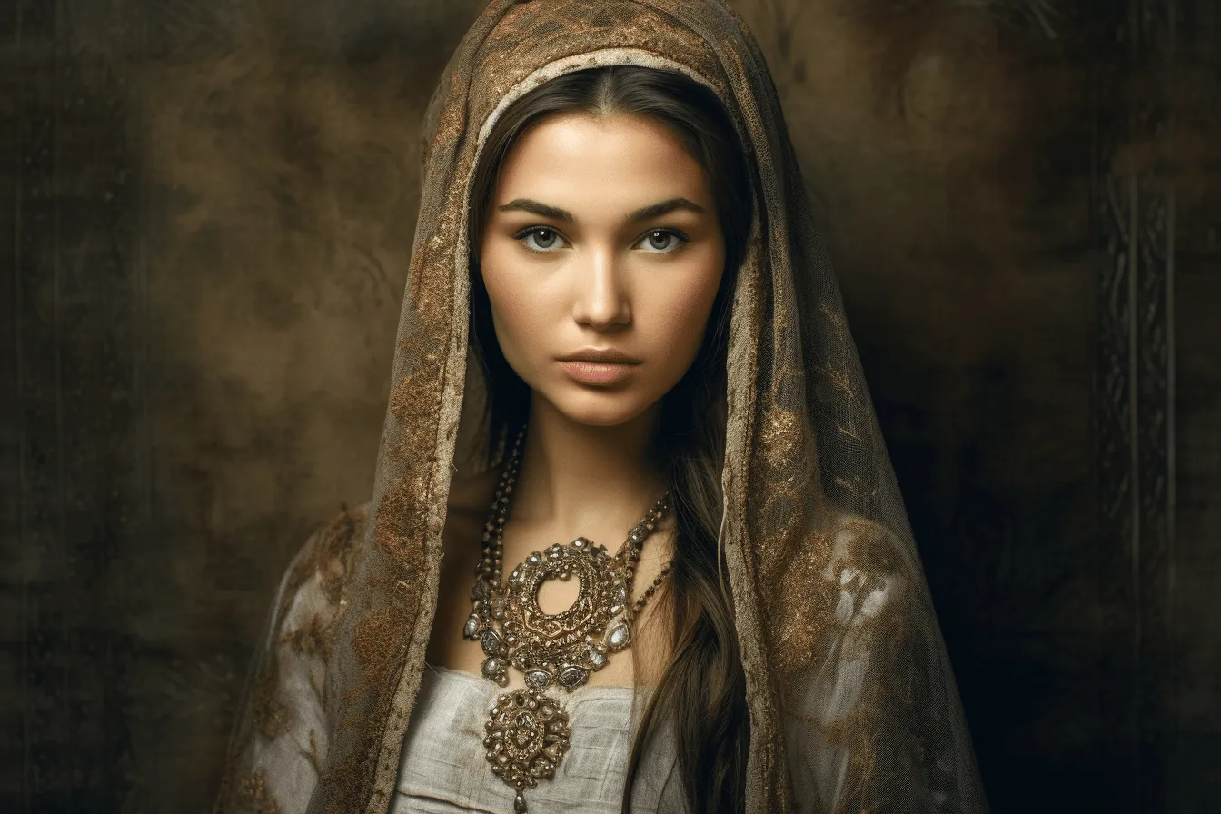 Uzbekistan Model Portrait