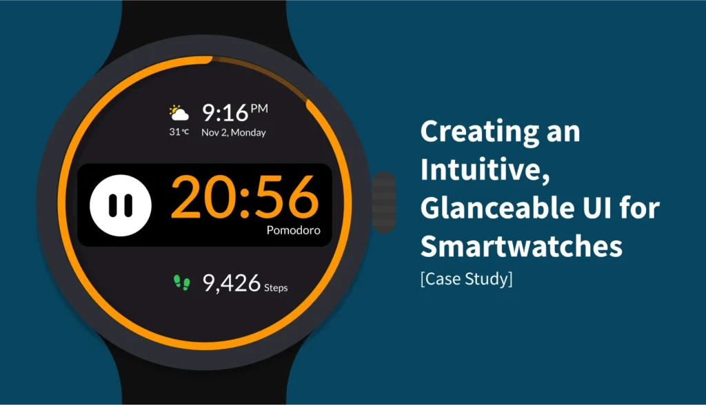 glanceable ui smart watches carmelyne