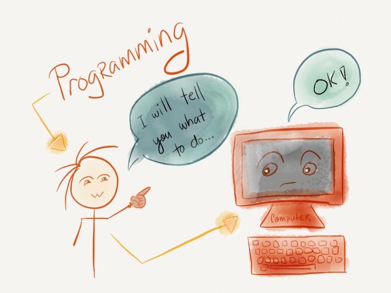 Programming (Sketchnotes by Carmelyne)