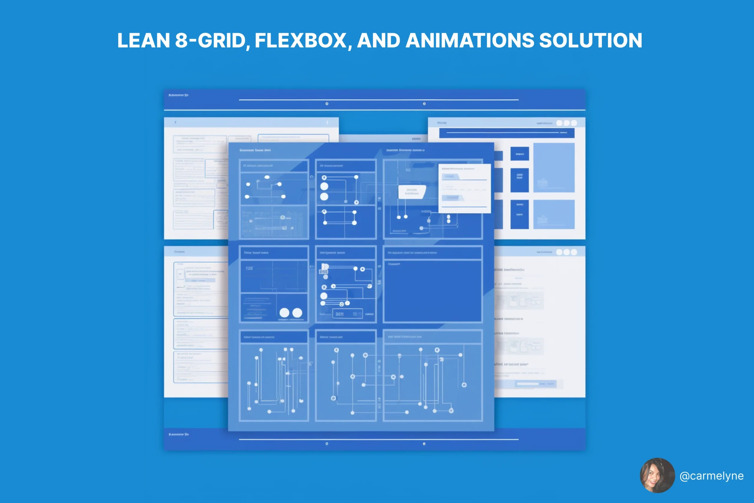 Efficient CSS: A Lean 8-Grid CSS, Flexbox, and Animations Solution