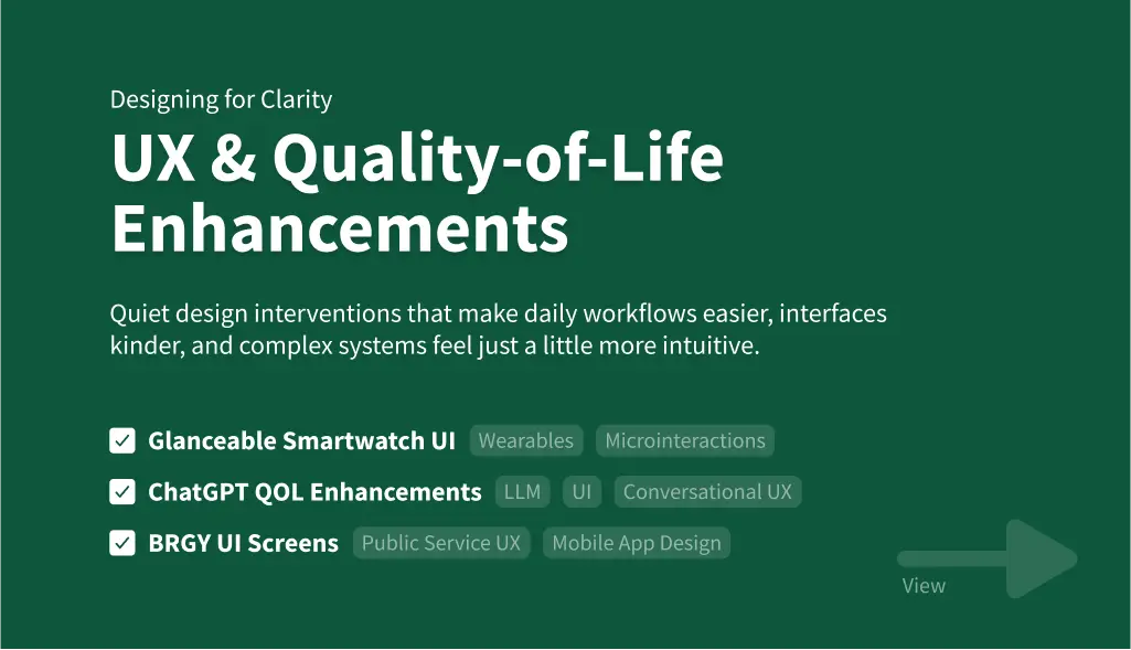ux qol enh
